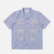 Road Trip Oxford Shirt blue Universal Works