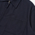 Rose Bowl Dot Print Flannel Jacket navy Universal Works