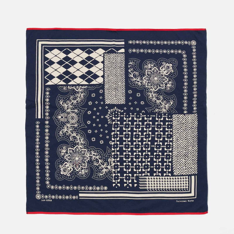 Single Jersey  Neckerchief navy Universal Works