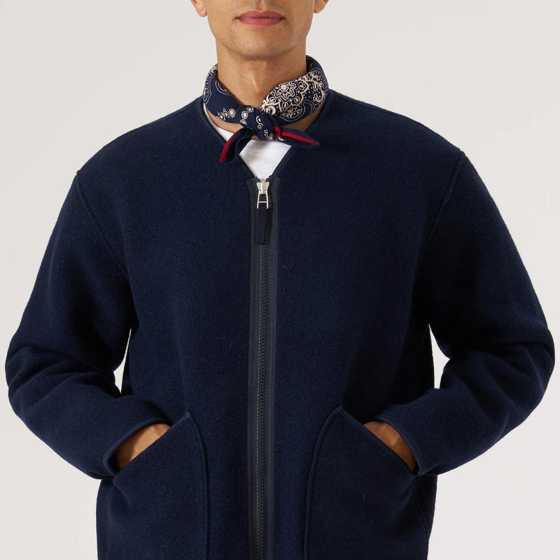 Single Jersey  Neckerchief navy Universal Works