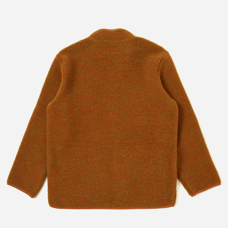 Six Wool Fleece Climbing Jacket orange Universal Works
