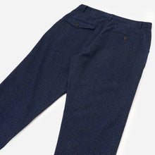 Super Chino Bobby Wool Mix navy check