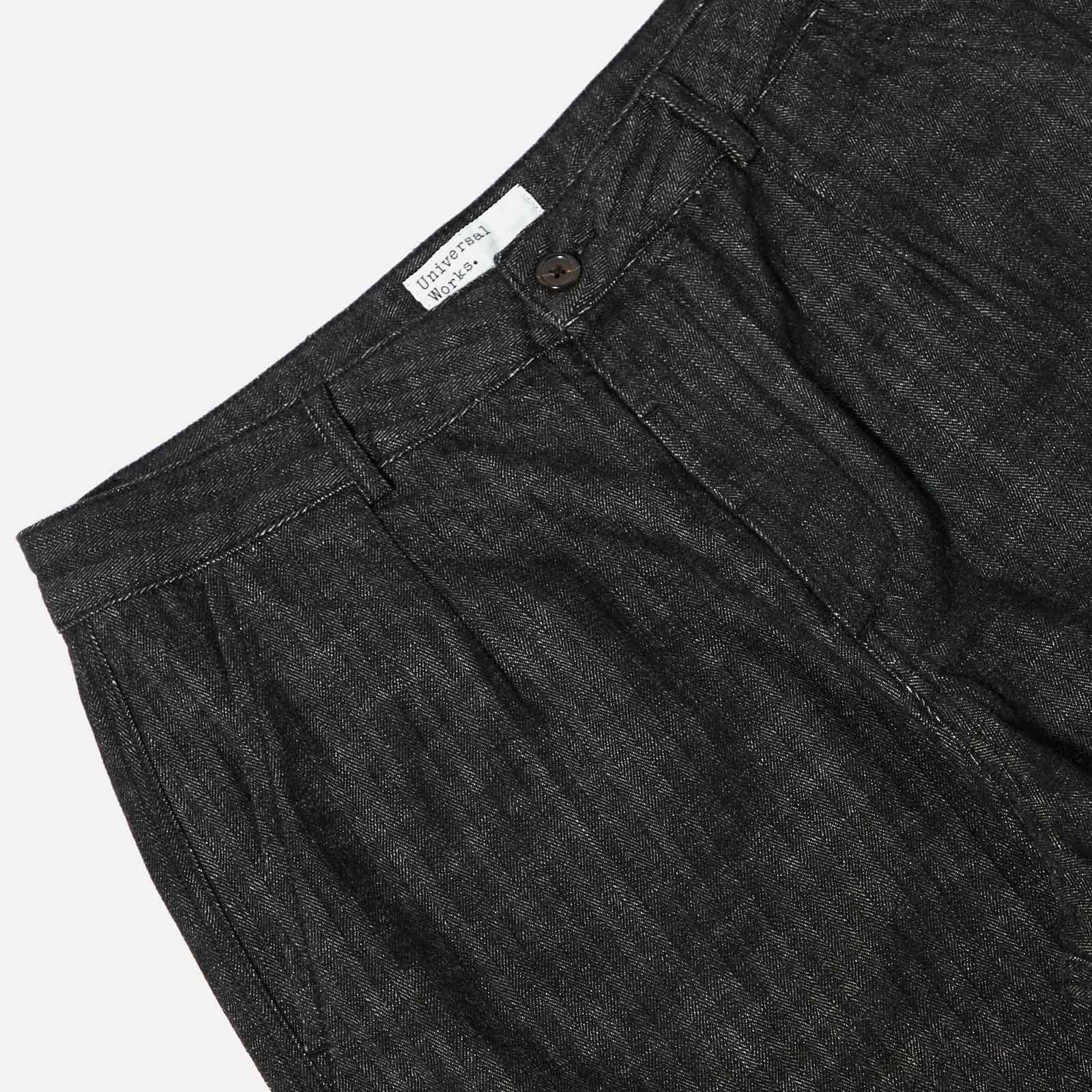 Super Cotton Denim Chino black Universal Works