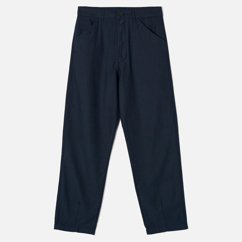 Utility Pant Slub Sateen navy