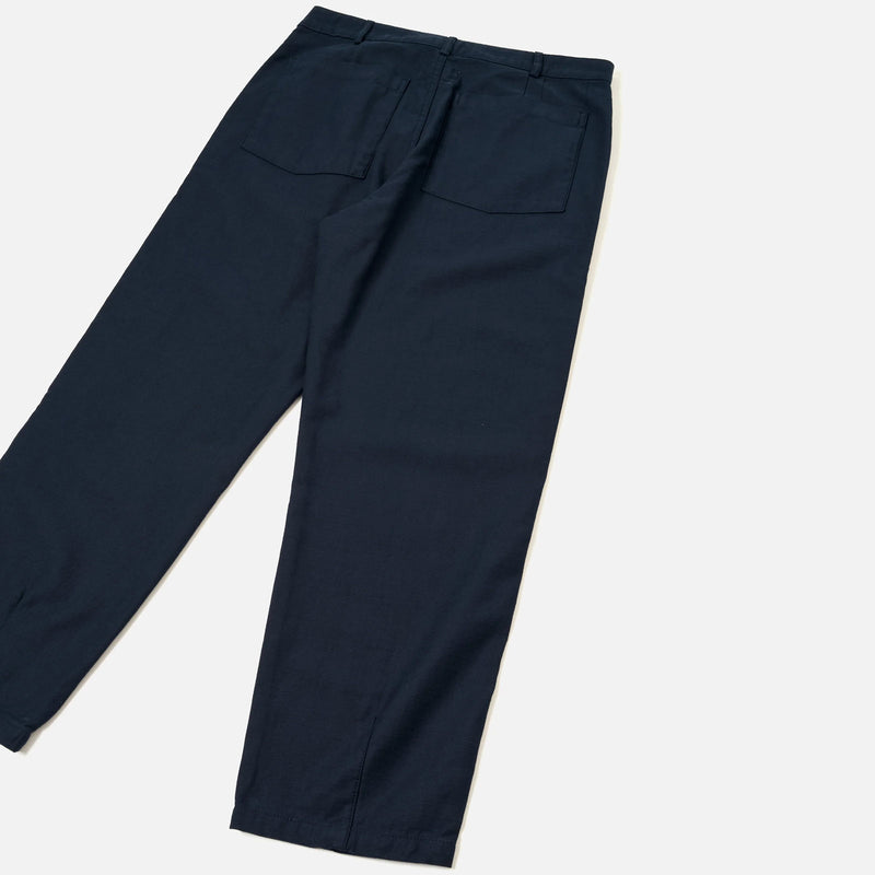 Utility Pant Slub Sateen navy