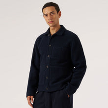 Wool Fleece Uniform Jacket navy