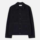 Wool Fleece Uniform Jacket navy
