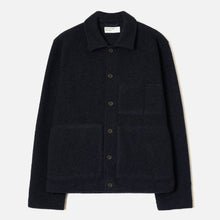 Wool Fleece Uniform Jacket navy
