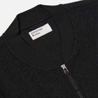 Wool Fleece Zip Bomber black Universal Works