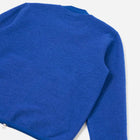 Wool Fleece Zip Bomber blue
