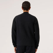 Wool Fleece Zip Waistcoat indigo