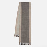 Wool Scarf - Border Merino Wool grey