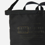 master-piece x Universal Works Large Tote Bag black