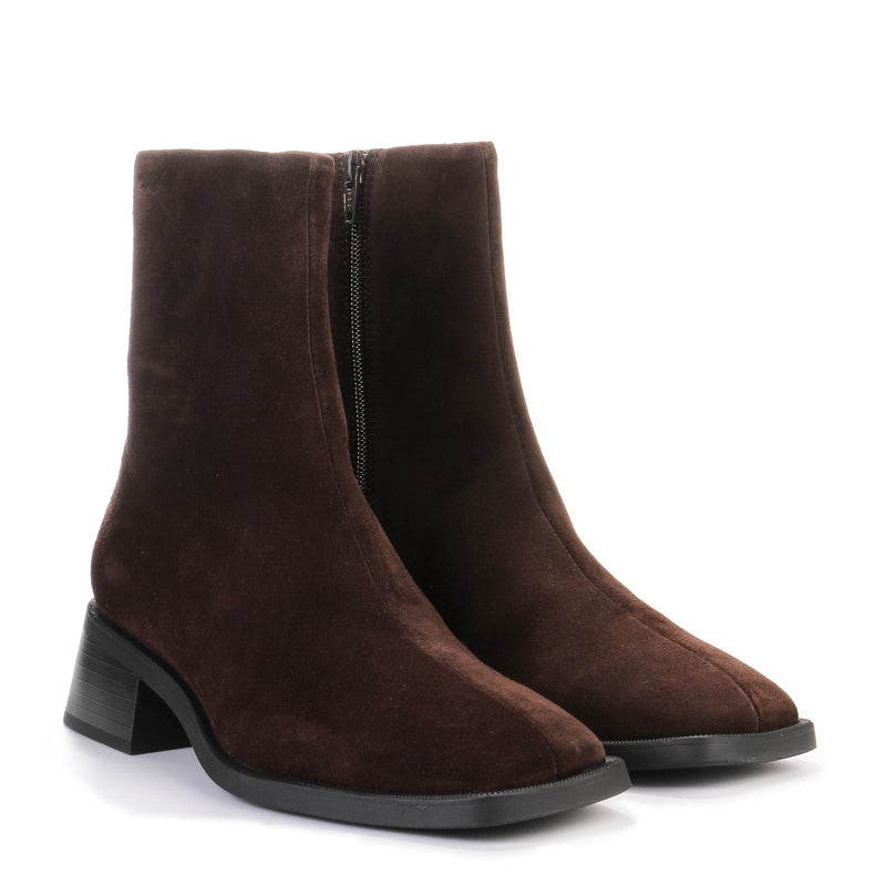 Blanca 5217 Suede Ankleboot dark brown Vagabond Shoemakers
