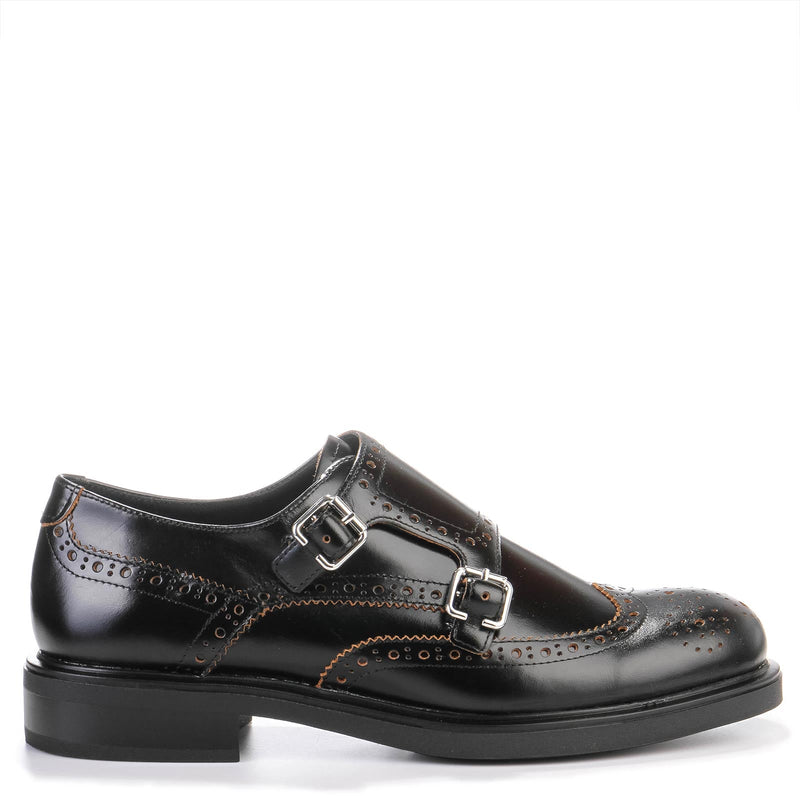 Freya 6006 Brogue Shoes black Vagabond Shoemakers