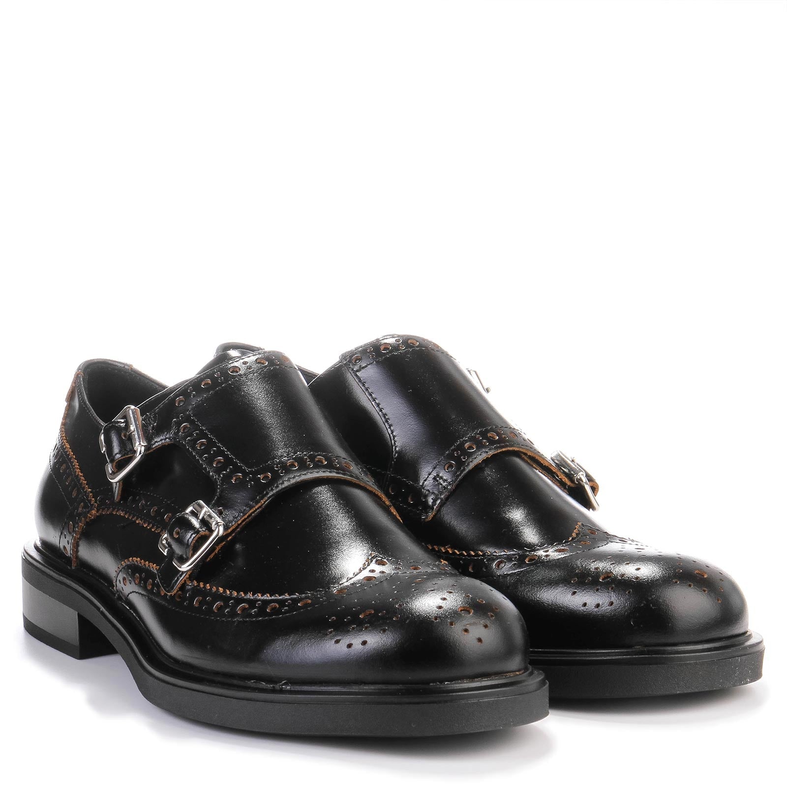 Freya 6006 Brogue Shoes black Vagabond Shoemakers