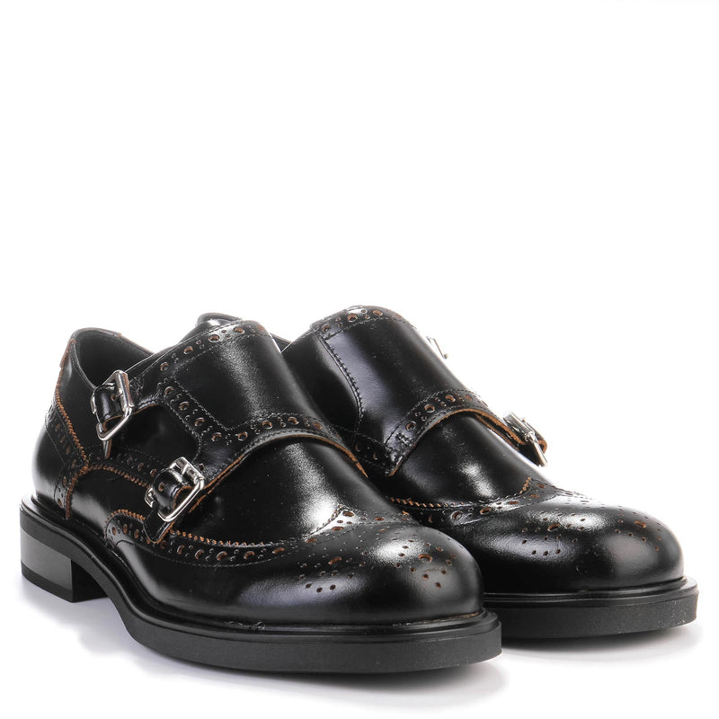 Freya 6006 Brogue Shoes black Vagabond Shoemakers