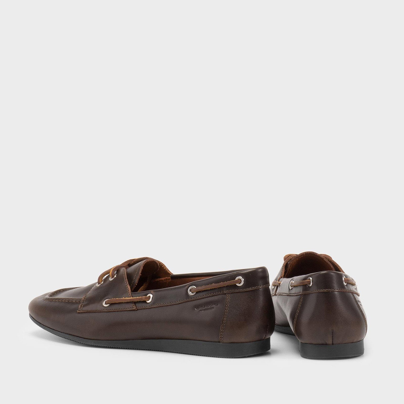 Hillary Boat Shoes brown Vagabond Shoemakers