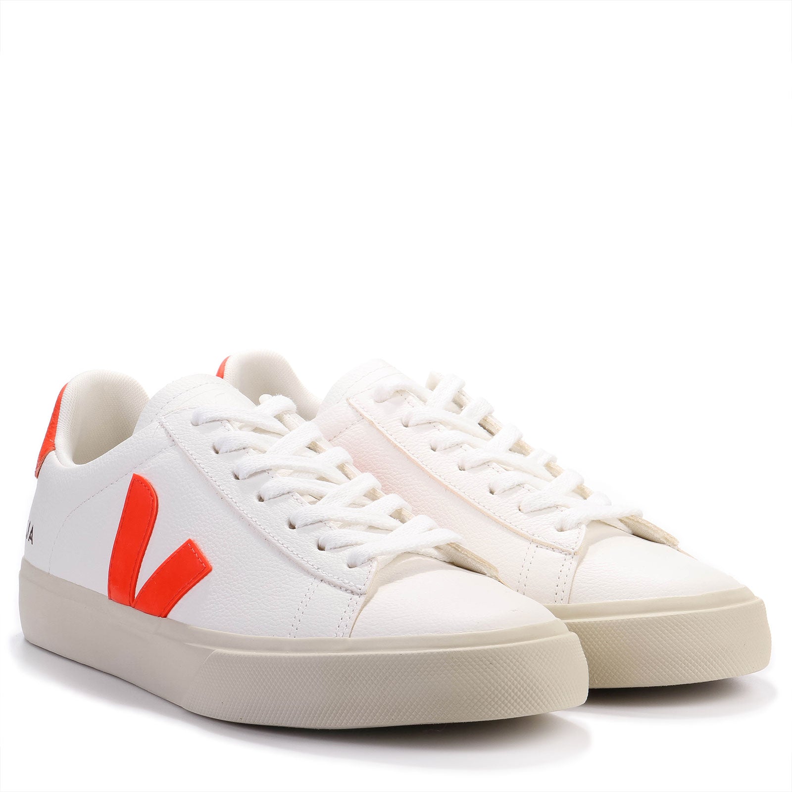 Campo Chromefree Leather extra white/orange fluo