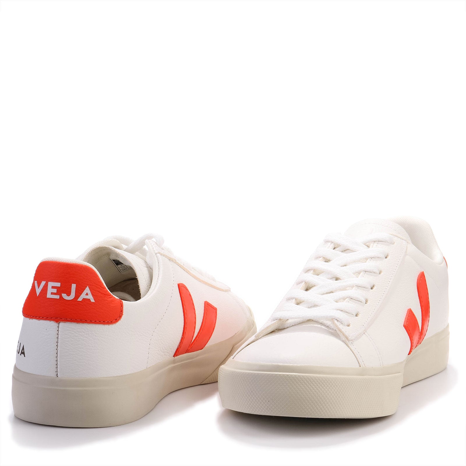 Campo Chromefree Leather extra white/orange fluo