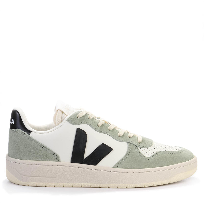 V-10 Prime Leather pure/black/clay Veja