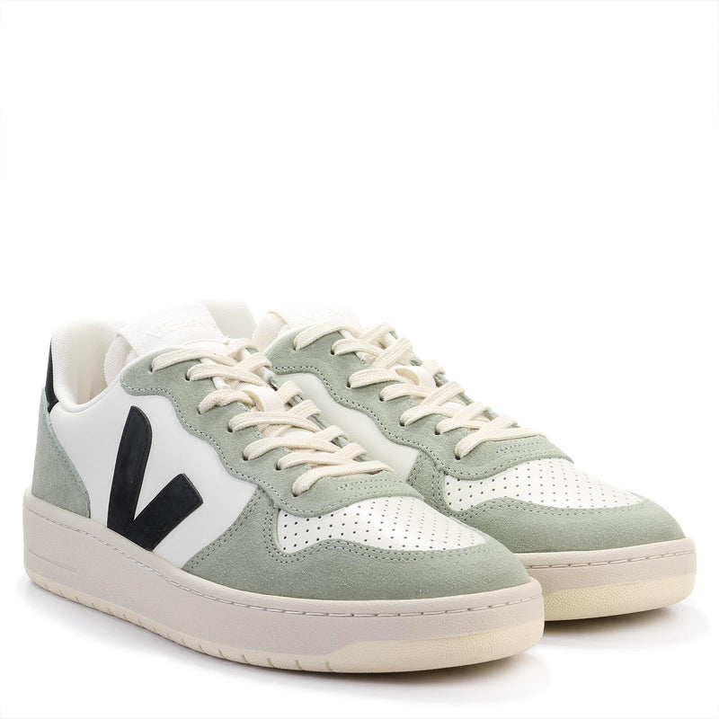 V-10 Prime Leather pure/black/clay Veja