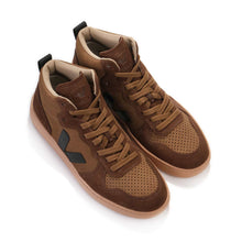 V-15 Midtop Suede brown/black