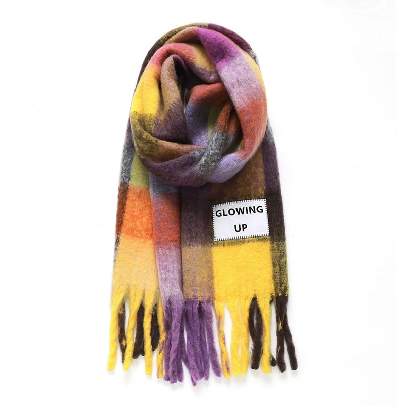 Glowing Up Scarf Verb To Do