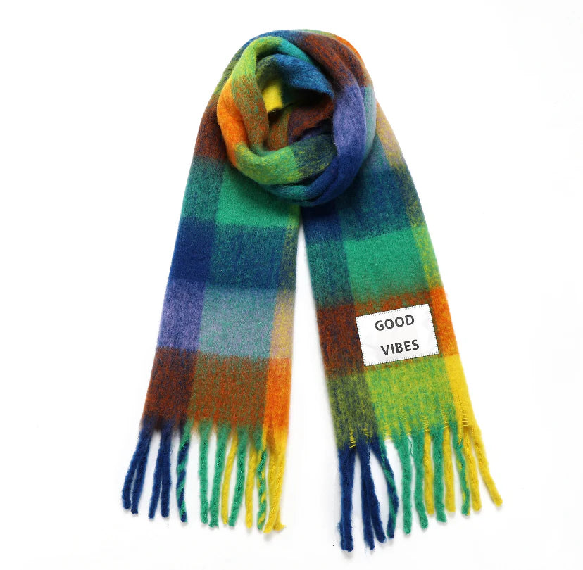 Good Vibes Scarf NVTD034 multi