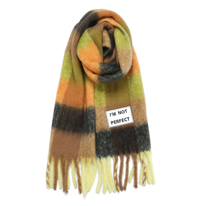 I´M Not Perfect Scarf Verb To Do