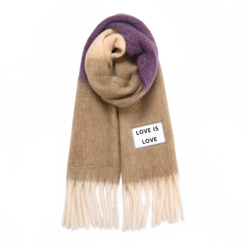 Love is Love Scarf Verb To Do
