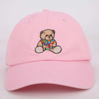 Teddy Bear Cap pink