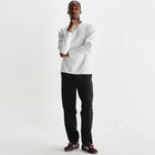 Aubyn Wool Blend Twill Trouser charcoal Wax London