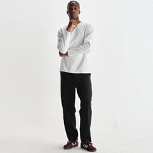 Aubyn Wool Blend Twill Trouser charcoal Wax London