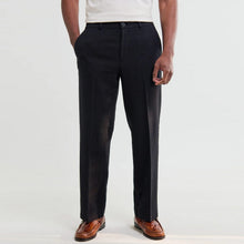 Bayham Linen Blend Trousers black Wax London
