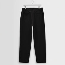 Bayham Linen Blend Trousers black Wax London