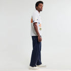 Didcot S/S Chunky Flower Stitch Shirt ecru/multi Wax London