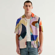 Didcot S/S Painted Shapes Shirt multi Wax London