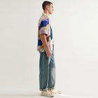 Didcot S/S Painted Shapes Shirt multi Wax London