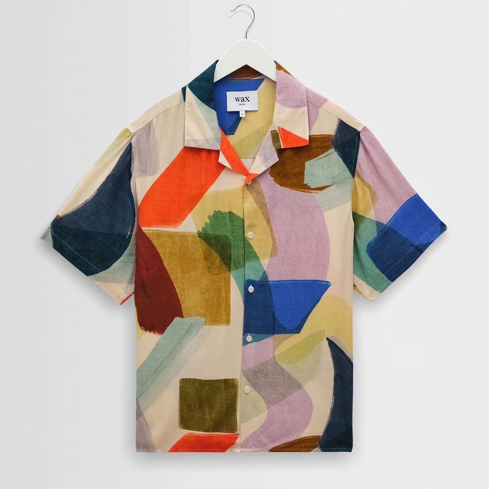 Didcot S/S Painted Shapes Shirt multi Wax London