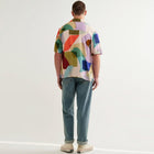 Didcot S/S Painted Shapes Shirt multi Wax London