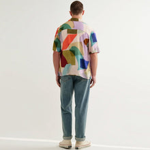 Didcot S/S Painted Shapes Shirt multi Wax London