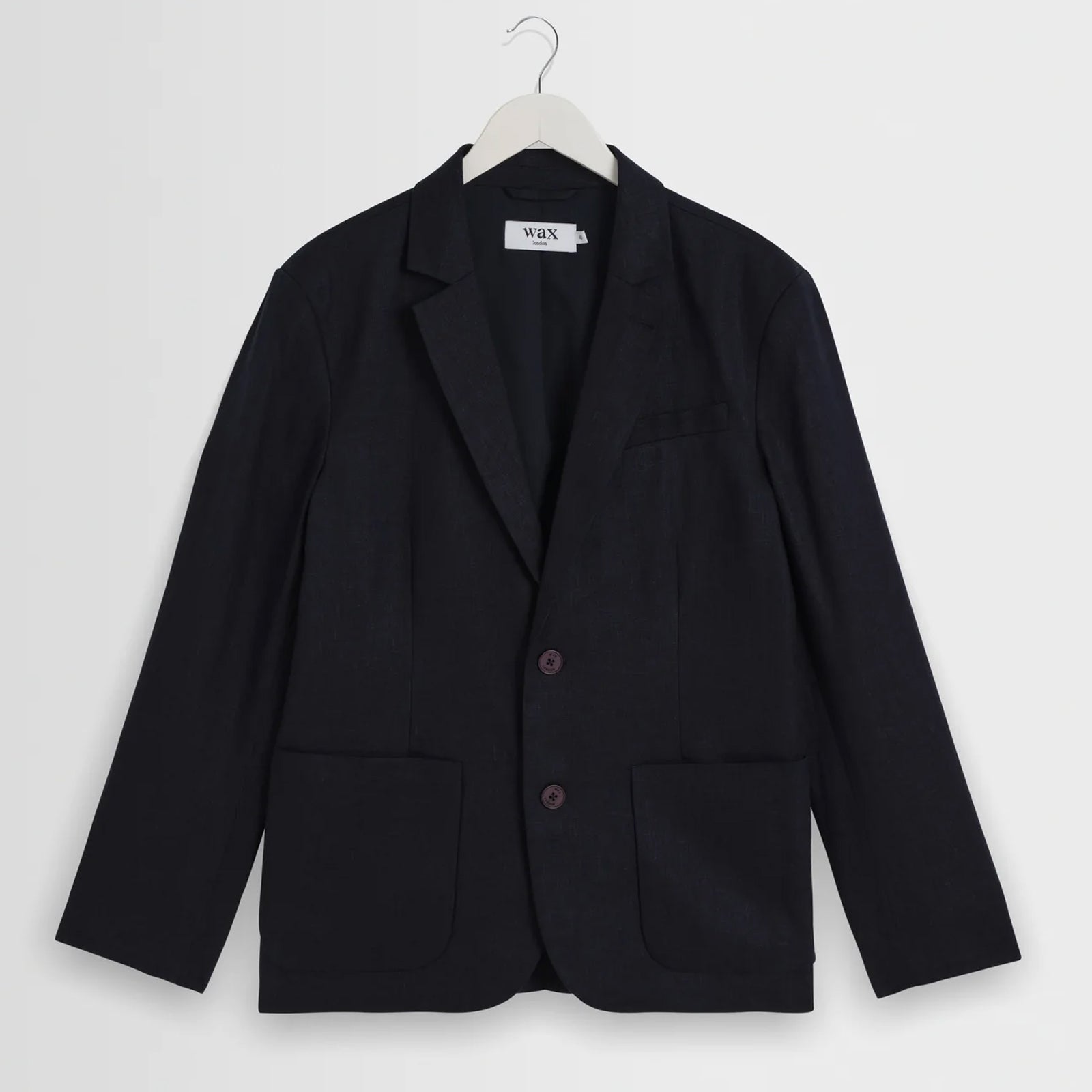 Fintry 2.0 Linen Blazer midnight Wax London