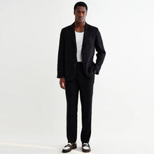 Fintry 2.0 Linen Blazer midnight Wax London