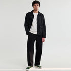 Hyde Cotton Twill Trousers black Wax London