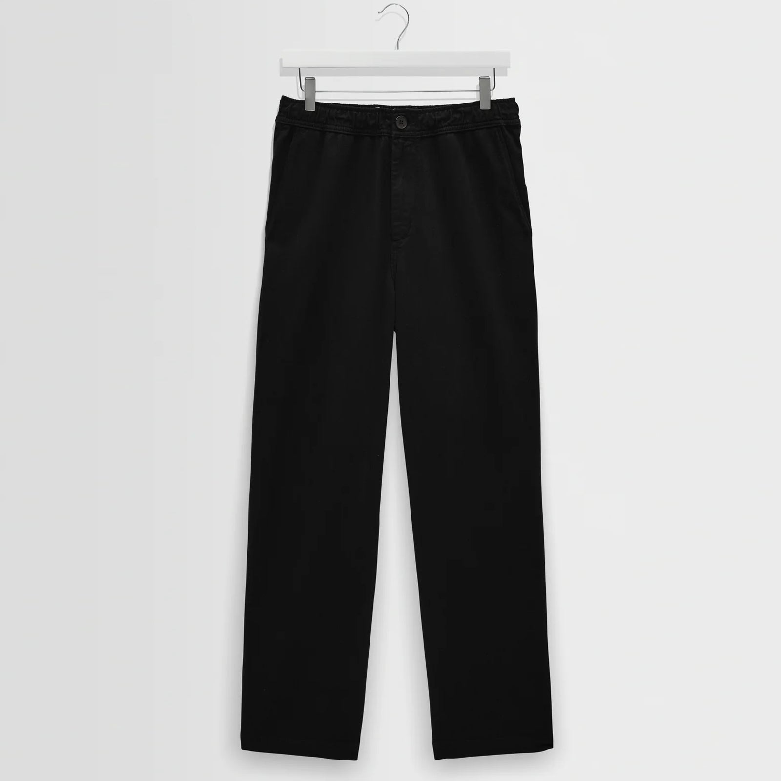Hyde Cotton Twill Trousers black Wax London