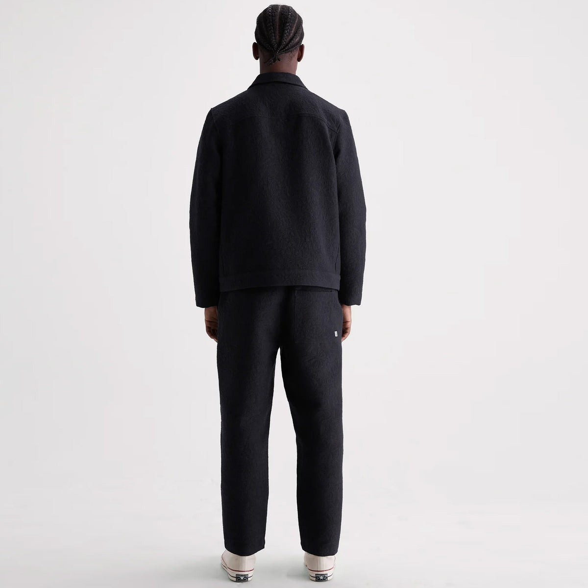 Iggy Tonal Jacquard Jacket navy/black