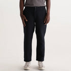 Kurt Tonal Jacquard Trousers navy/black