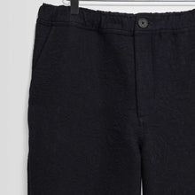 Kurt Tonal Jacquard Trousers navy/black