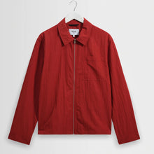 Lytton Crinkle Nylon Overshirt red